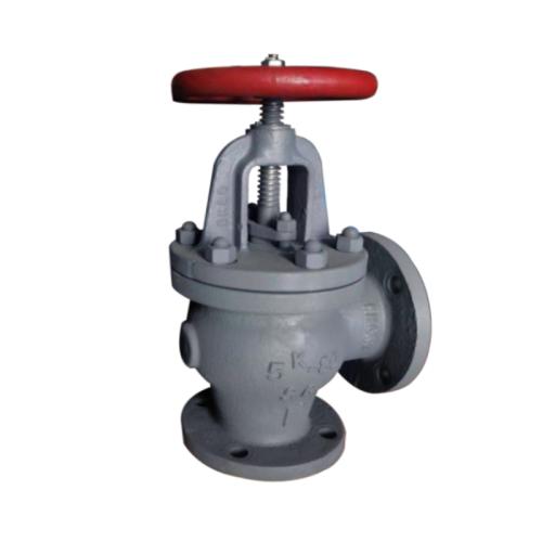 Cast iron angle globe valve Cast iron angle globe valve