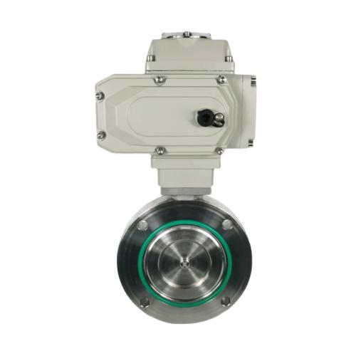 GID high vacuum electric butterfly valve GID high vacuum electric butterfly valve