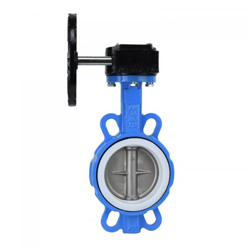 Manual turbine clamp butterfly valve Manual turbine clamp butterfly valve